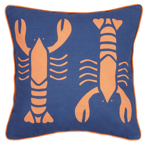 Hot Lobster Canvas Pillow