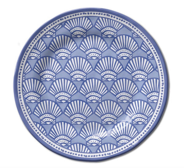 Periwinkle Shell Salad Plate