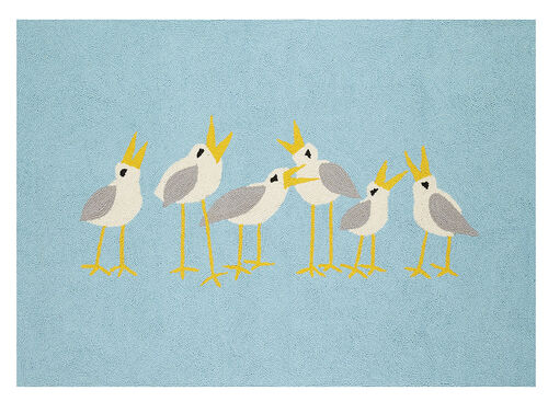 Seagull Accent Hook Rug