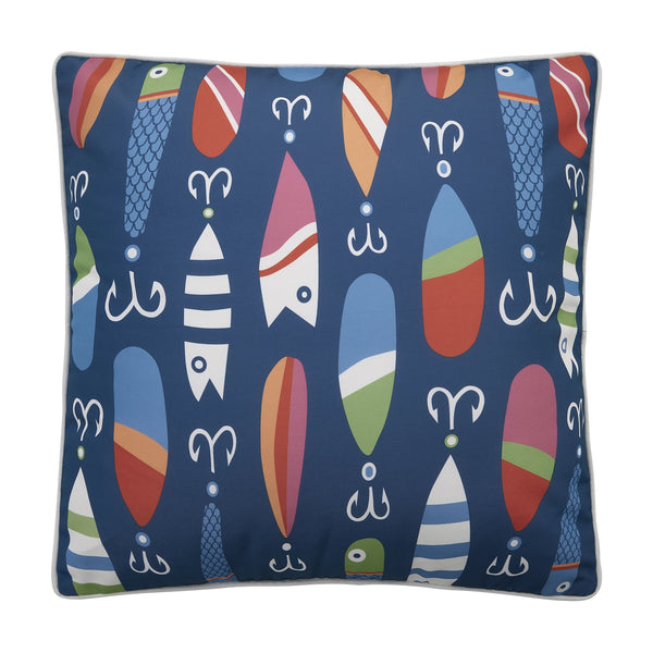 Lures Indoor Outdoor Pillow