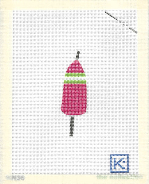 Kate Nelligan Design Red and Green Buoy Needlepoint Kit