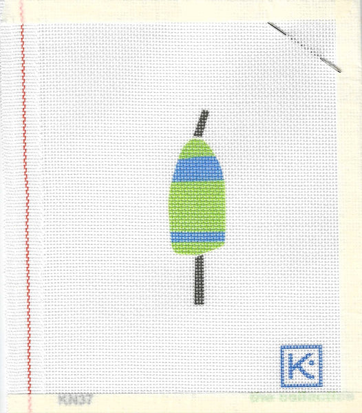 Kate Nelligan Design Green and Blue Buoy Needlepoint Kit