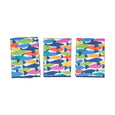 Rainbow Fish Mighty Mini Towel (Set of 3) Reversible