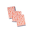 Hot Lobster Mighty Mini Towel (Set of 3) Reversible