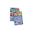 Rainbow Fish Double Duty Reversible Towel Set (set of 2)