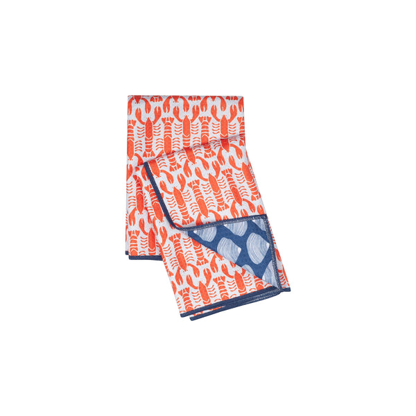 Hot Lobster Double Duty Reversible Towel Set (set of 2)