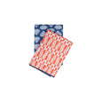 Hot Lobster Double Duty Reversible Towel Set (set of 2)