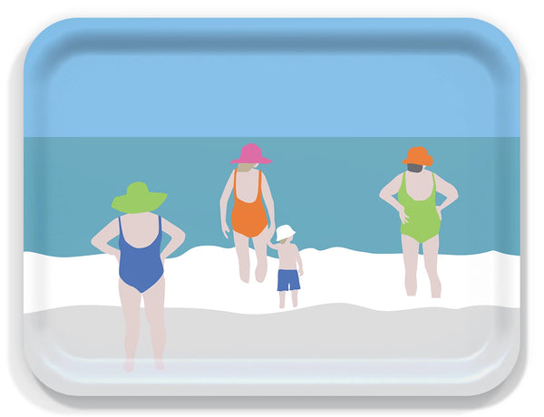 Beach Day Large Wooden Tray
