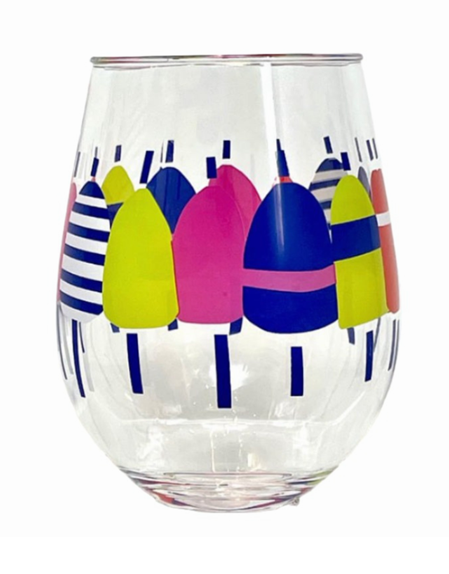 Acrylic Wine Tumbler - Buoy