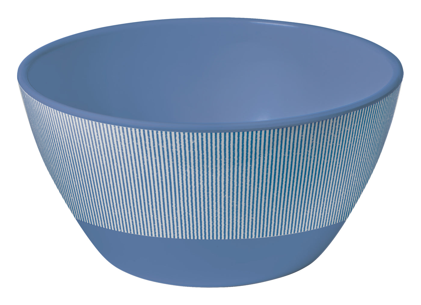 Seersucker Sea Salad Bowl - Stripe