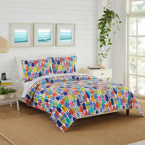Buoys Twin Quilt Set