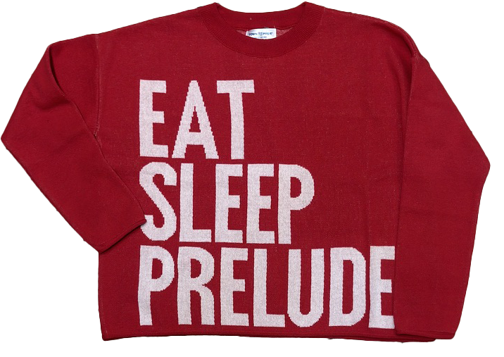 Eat Sleep Prelude Sweater - Red