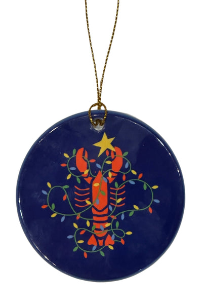 Lobster Lights Holiday Ornament