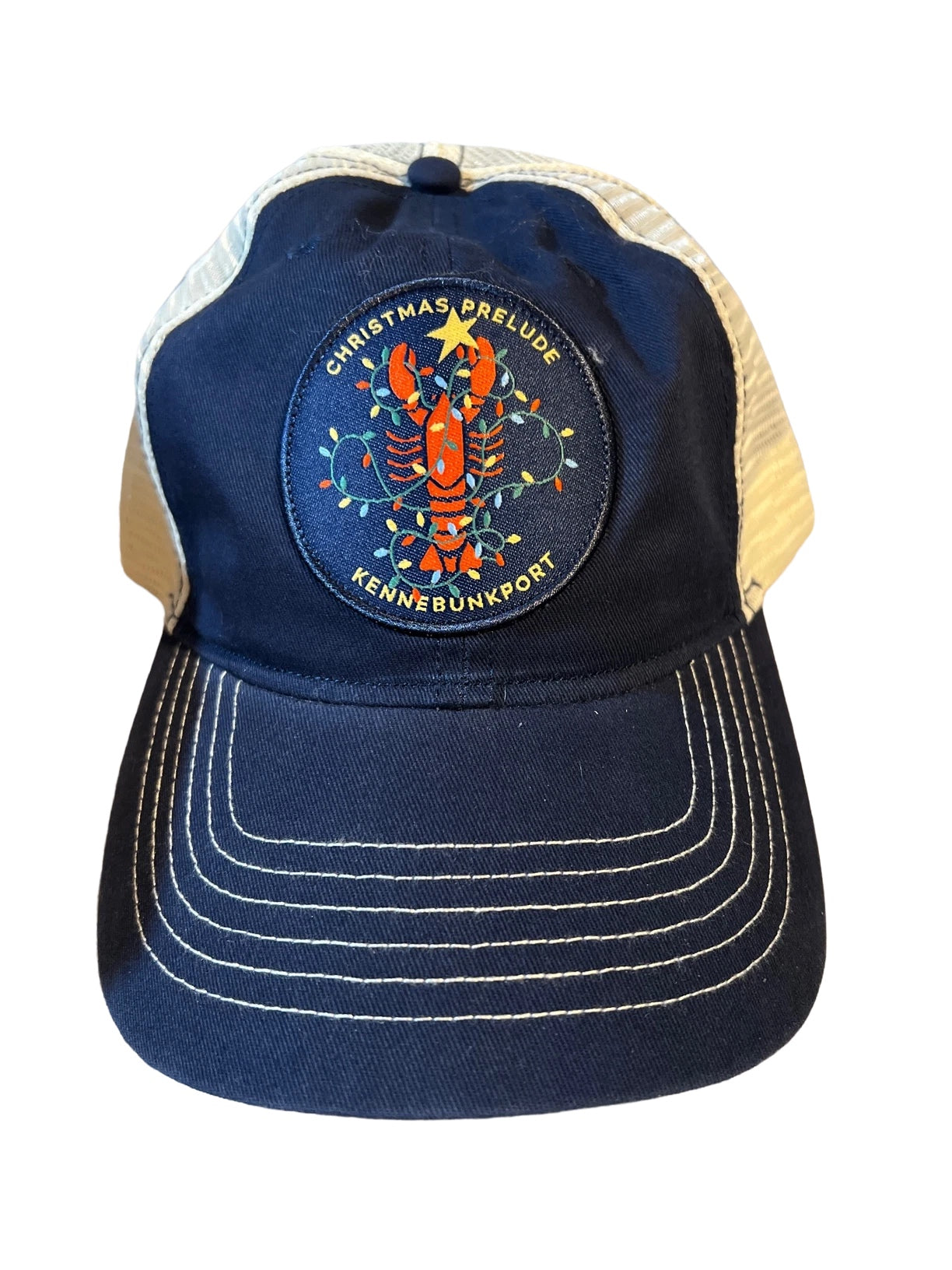 Lobster Lights Navy Trucker Hat