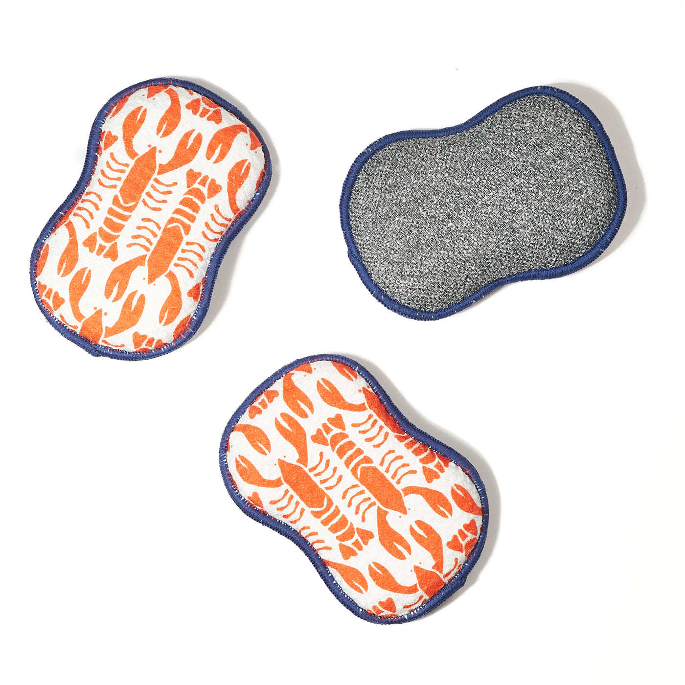 Hot Lobster RE:usable Sponges (Set of 3)