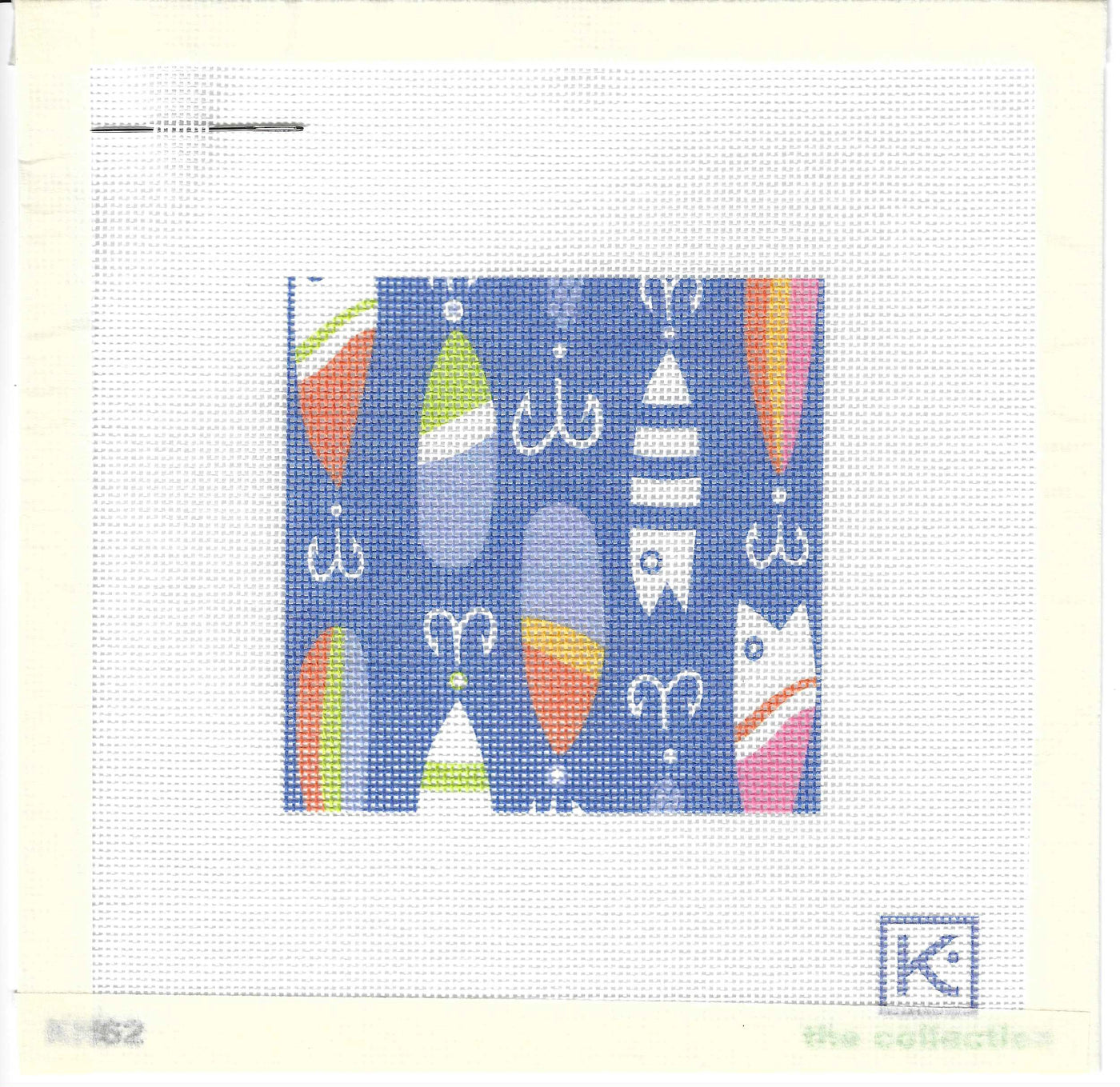 Lures Needlepoint Kit by Kate Nelligan Design