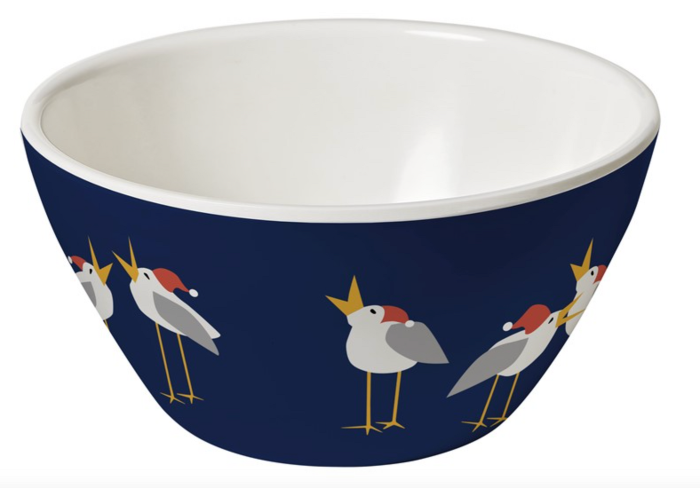 Caroling Seagulls Salad Bowl