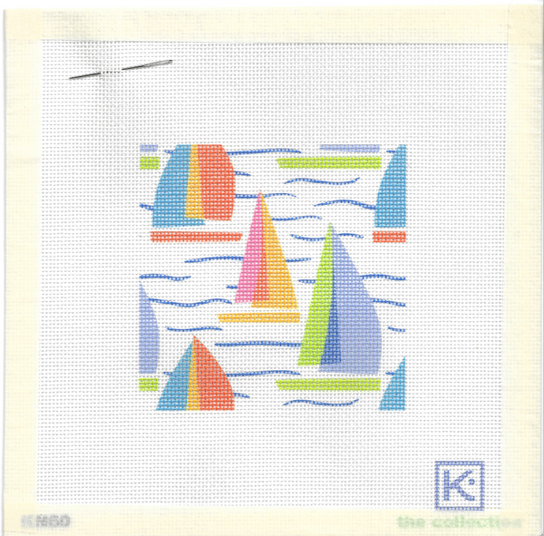 Full Sail Needlepoint Kit by Kate Nelligan Design