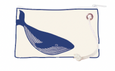 Sea Bags x Kate Nelligan Whales Wristlet