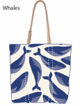 Sea Bags x Kate Nelligan Whales Medium Tote