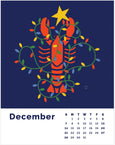 2025 Kate Nelligan Design Poster Calendar