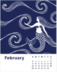 2025 Kate Nelligan Design Poster Calendar