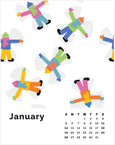 2025 Kate Nelligan Design Poster Calendar