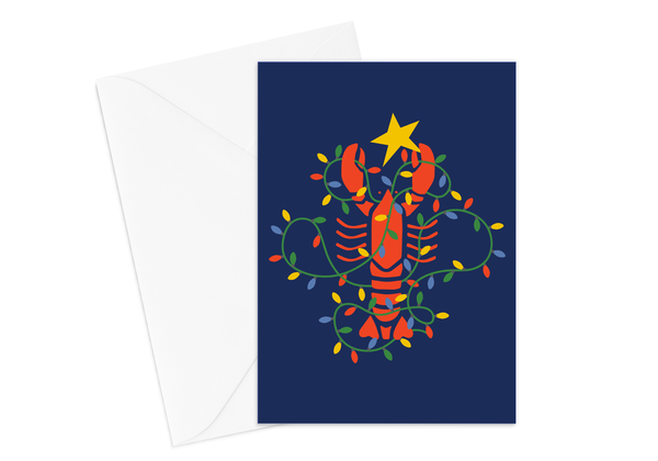 Lobster Lights Card