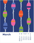 2025 Kate Nelligan Design Poster Calendar