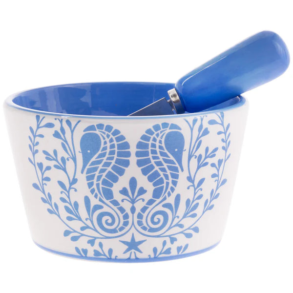 Seahorse Bowl with Spreader