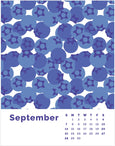 2025 Kate Nelligan Design Poster Calendar