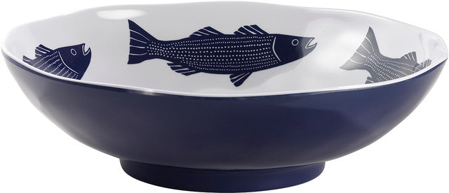 Striper Serving Bowl