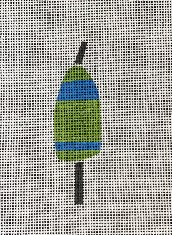 Kate Nelligan Design Green and Blue Buoy Needlepoint Kit