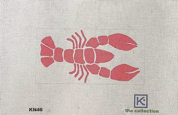 Kate Nelligan Design Pink Lobsters Needlepoint Kit