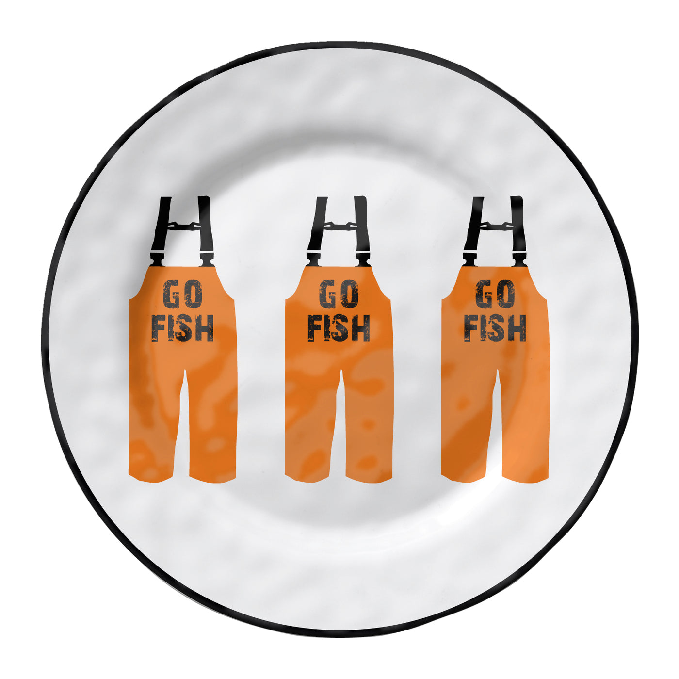 Go Fish Dinner Plate