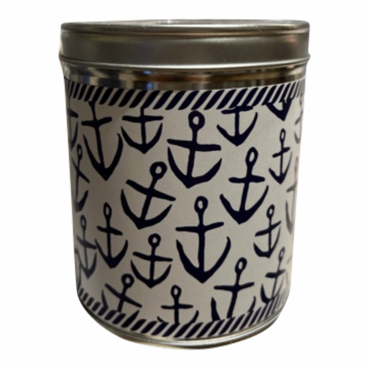 Blue Anchors Candle