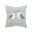 Seagull Hooked Pillow