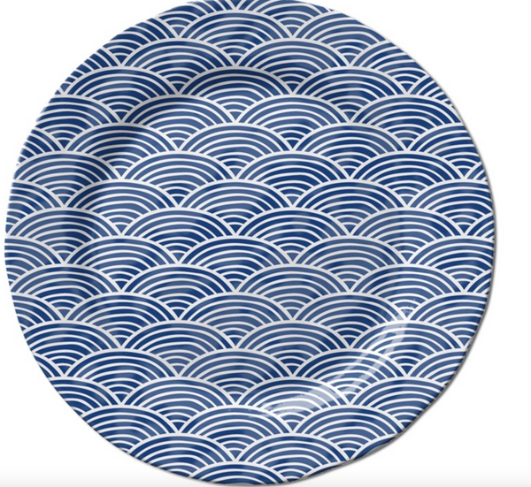 Waves Dinner Plate