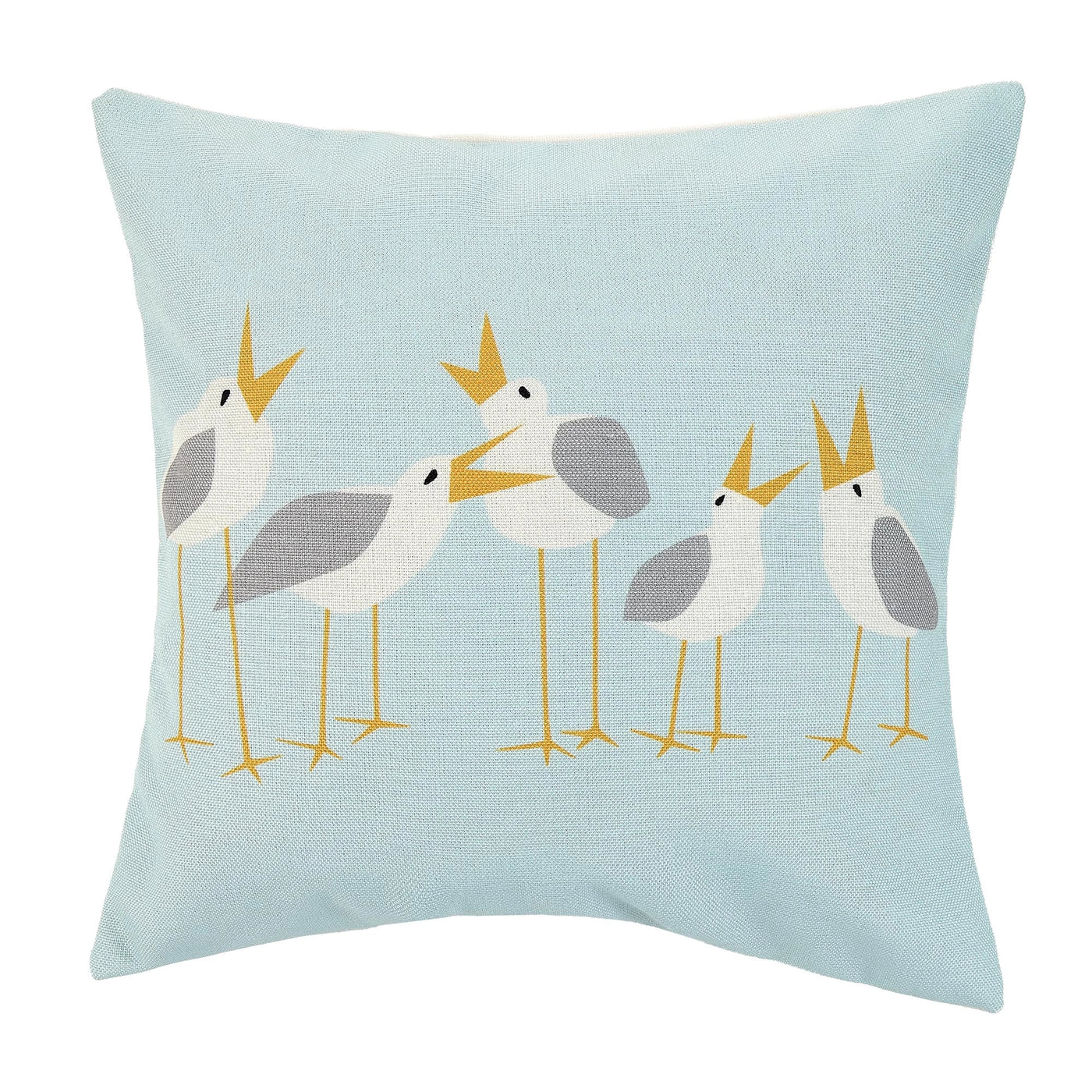 Indoor Outdoor Seagulls Pillow