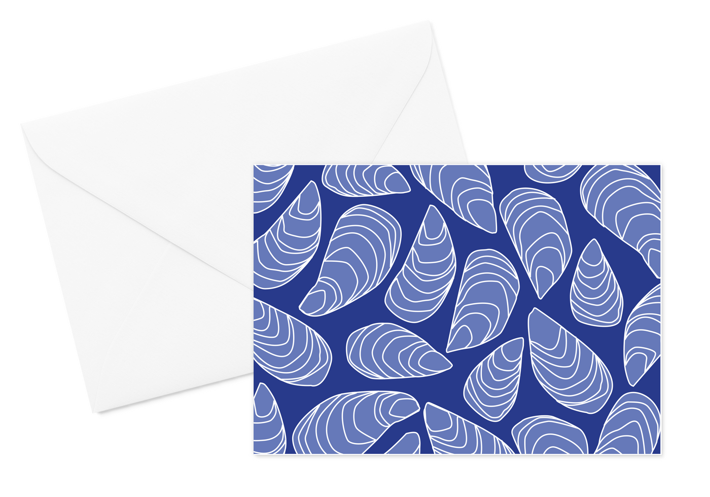Blue Mussel Card