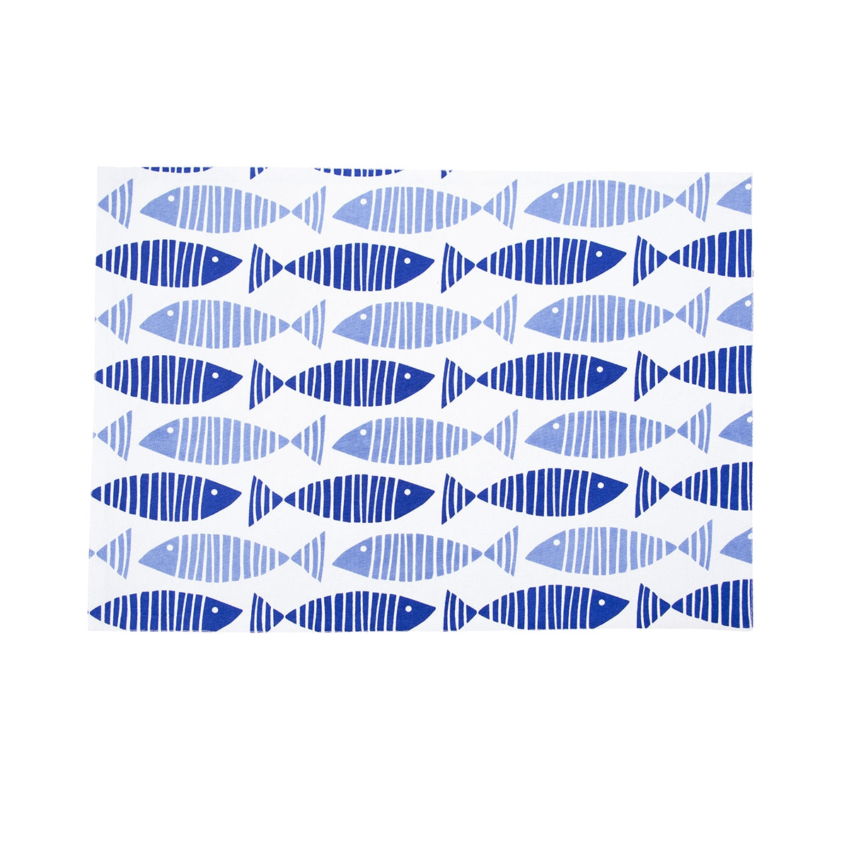 Striped Fish Cotton Placemat