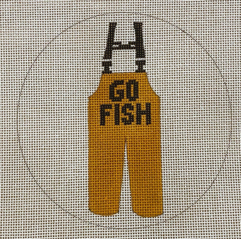 Kate Nelligan Design Go Fish Needlepoint Kit