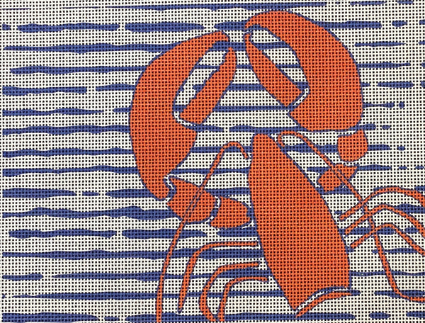 Kate Nelligan Design Waterline Lobster Needlepoint Kit