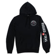 Rugged Seas Black Hoodie